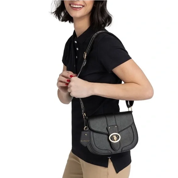 U.S. POLO ASSN. HERITAGE CROSSBODY BAG - Picture 3 of 4